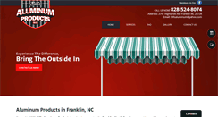 Desktop Screenshot of billsaluminum.com